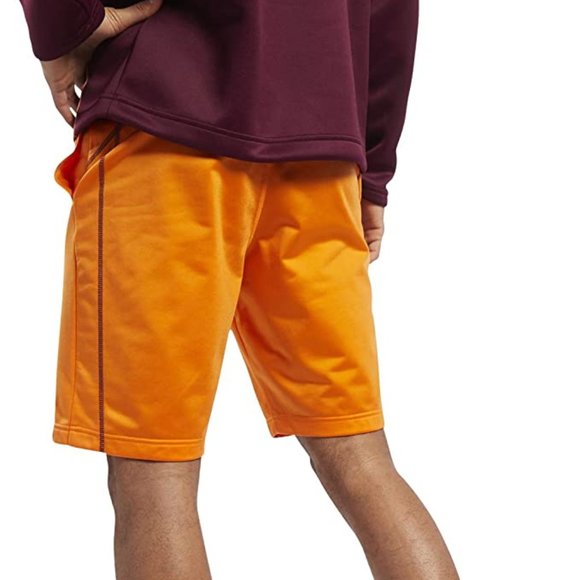 🆕 Reebok Men's Workout Ready Meet You There Shorts, High Vis Orange, NWT, Auth. - Picture 3 of 12